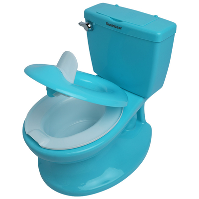 Assise d'entraînement pour bébé en plastique massif blanc bleu rose EN-71 certifié