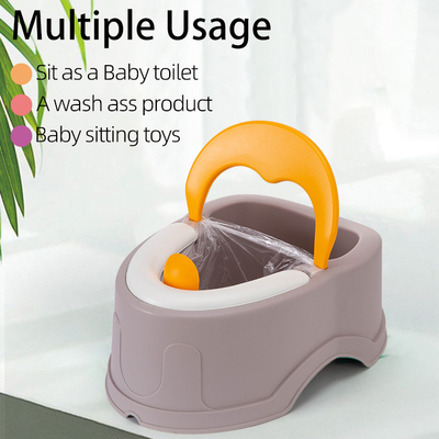 Assise de toilette pour bébé rose/bleu/noir avec logo personnalisé