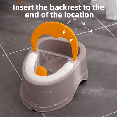 Potty de toilette pour bébé avec logo personnalisé Conception solide pour l'entraînement de toilettes pour tout-petits