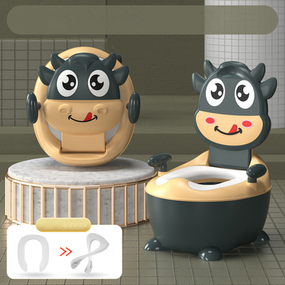 Toilette en forme de vache pour bébé dessin animé avec certification EN71