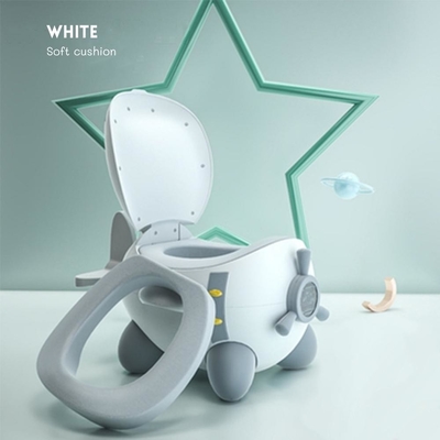 Design d'avion en PU doux toilette d'entraînement pour bébé avec logo personnalisé