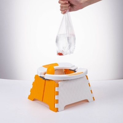 PP TPE modèle animal poubelle de toilette pour bébé pour blanc orange gris