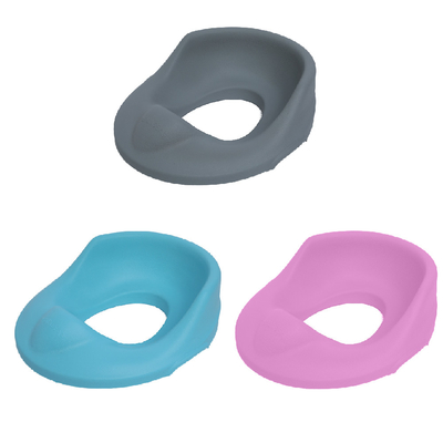 Siège d'entraînement pour bébés écologique imprimé bleu/rose/blanc