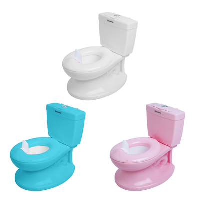 Potty écologique pour enfants avec logo personnalisé Toilette pour tout-petits en bleu / rose / blanc