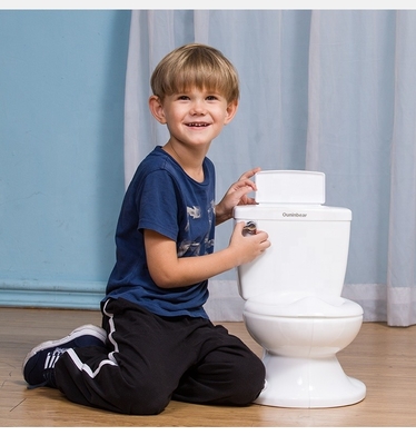 Logo personnalisé imprimé en PP en plastique, siège d'entraînement pour toilettes