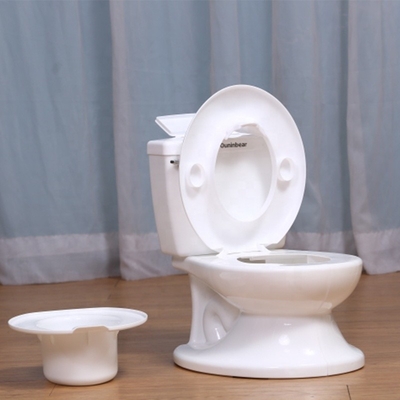 Assise de toilette pliable pour bébé, éducateur en rose/blanc/bleu, certifié EN-71