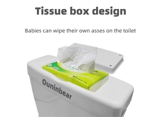Plastique écologique 3 couleurs poubelle pour bébé siège d'entraînement pour la maison et l'extérieur avec logo personnalisé