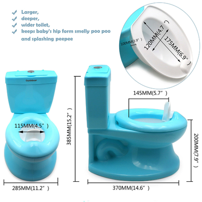Les toilettes pour enfants réels toilettes pour bébé pour les entraînements en rose/blanc/bleu