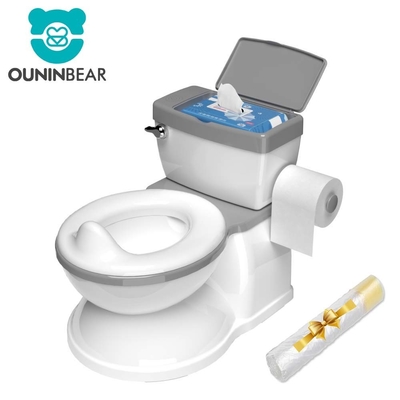 Grise/Rose/Bleu Imprimé Baby Potty Toilet Trainer EN-71 Certifié Eco Friendly Carton siège de la piscine