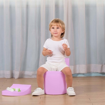 Bleu Blanc Rose Modern Potty Formation Toilette pour bébé avec certification EN-71
