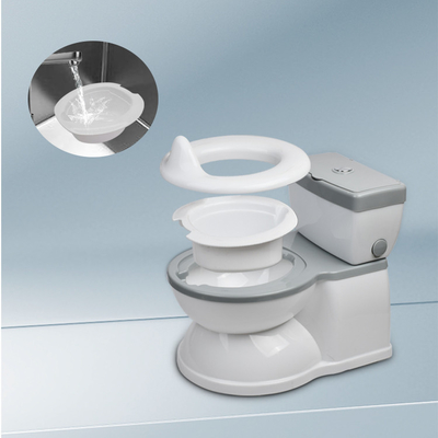 Environnemental en plastique pour enfants toilettes d'entraînement de la piscine bleu rose blanc logo personnalisé en gros