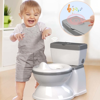 Toilette pour bébé avec dessin animé mignon Facile à nettoyer pour les enfants