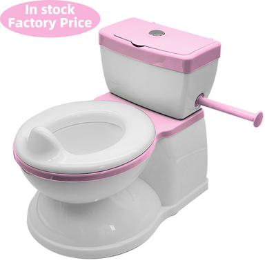Blue Pink White Kids Potty Toilet Trainer avec acceptation du logo personnalisé et un design écologique