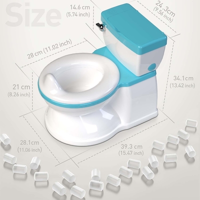 Grise/Rose/Bleu Imprimé Eco Friendly Baby Potty Toilet Trainer pour les enfants