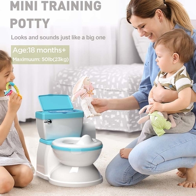 Grise/Rose/Bleu Imprimé Eco Friendly Baby Potty Toilet Trainer pour les enfants