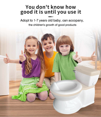 Plastique écologique 3 couleurs poubelle pour bébé siège d'entraînement pour la maison et l'extérieur avec logo personnalisé