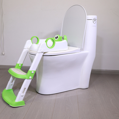 Coussin doux poubelle pour bébé siège de toilette d'entraînement avec escalier de tabouret conception écologique