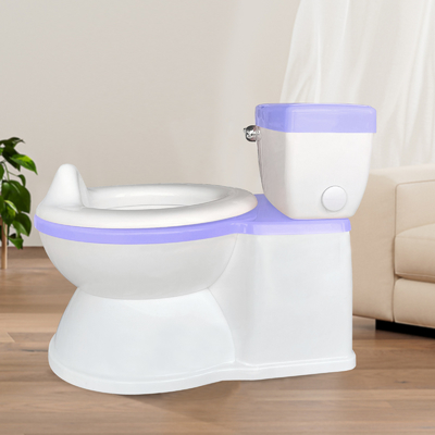 Nouveau musical toilette pour bébé toilette de formation avec le son de la chasse en plastique taille enfant