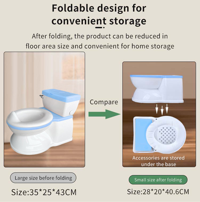 Potty de bébé en plastique fauteuil de bébé en plastique écologique amicale BEAR OEM Logo personnalisé
