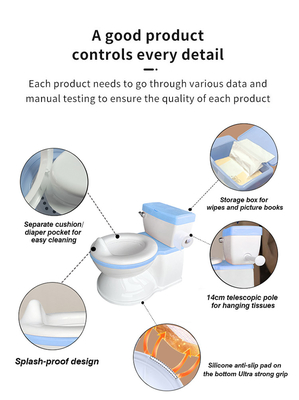 Potty de bébé en plastique fauteuil de bébé en plastique écologique amicale BEAR OEM Logo personnalisé