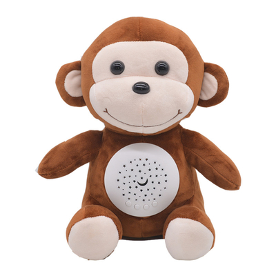 Nouveau bébé Nuit étoilée Petite poupée d'animal en peluche Musique apaisante Dormir Enfants Jouets cadeaux créatifs
