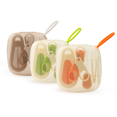 Logo personnalisé multi-fonctionnel portable durable Baby Coupe-ongles Kit Baby Grooming Set pour bébé garçon fille