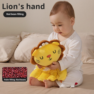 Bébé poupées à main Enfants Sacs de riz anti-choc Séduisante grande paume Dormir Artifact nouvellement né oreiller Poupée main poupée Poupées à doigts