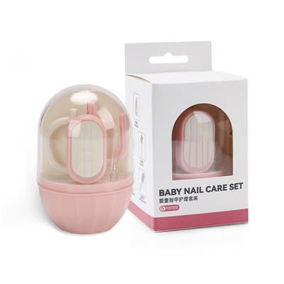 Ensemble de soins de l'ongle pour bébé en forme de cactus pour nouveau-né spéciaux anti-coupes de viande pour bébé ciseaux de sécurité presse-ongles pour enfants